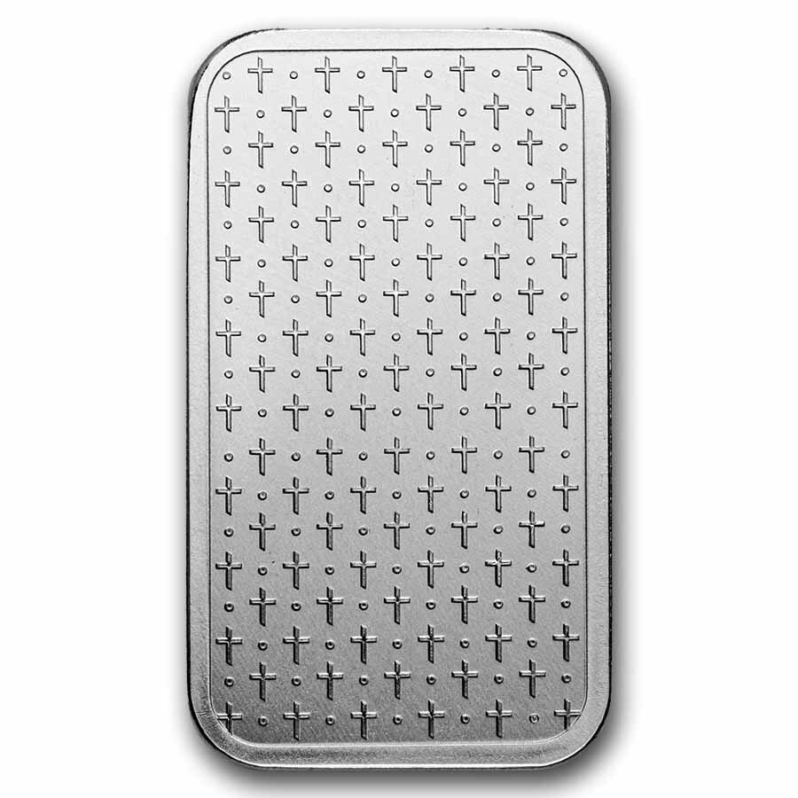 5 oz Silver Bar - Jesus