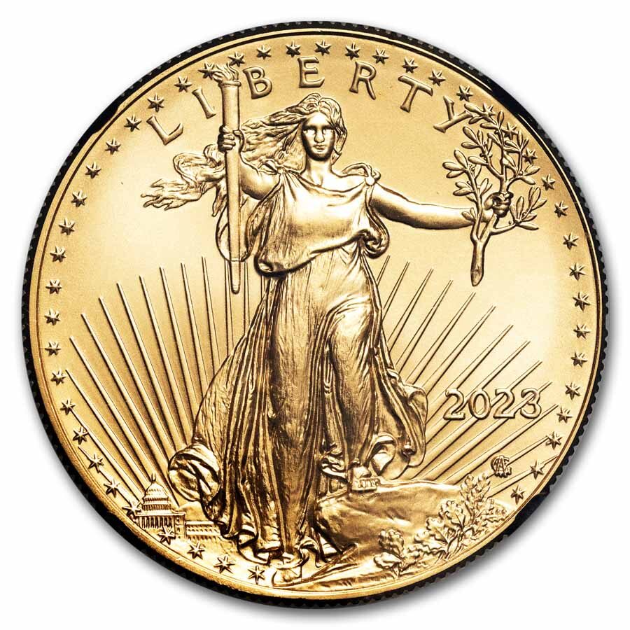 2023 1 oz American Gold Eagle MS-70 NGC