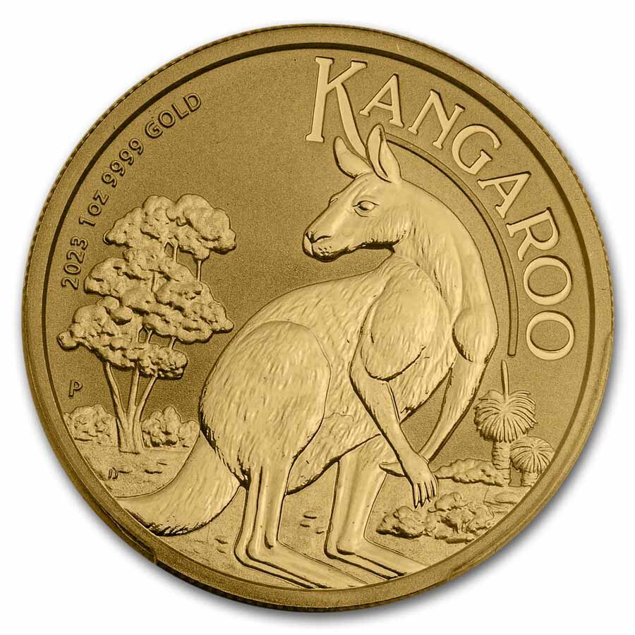 2023 Australia 1 oz Gold Kangaroo PCGS MS-70