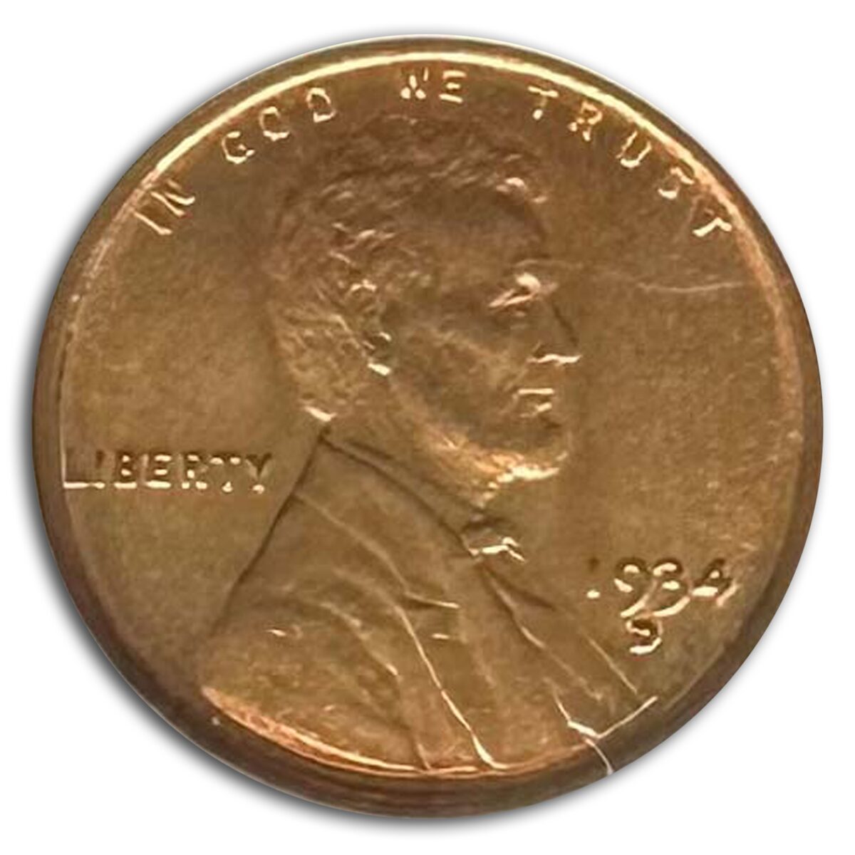 1934-D Lincoln Cent MS-65 NGC (Red)