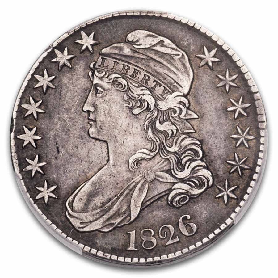 1826 Capped Bust Half Dollar XF-40 PCGS