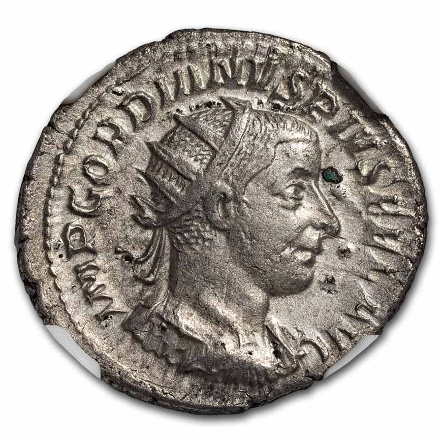 Rome Dbl Denarius Gordian III (238-244 AD) XF NGC (Random Coin)