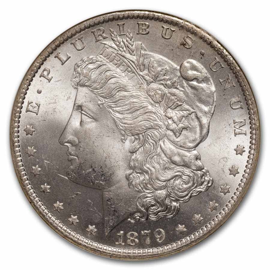 1879-O Morgan Dollar MS-64 NGC