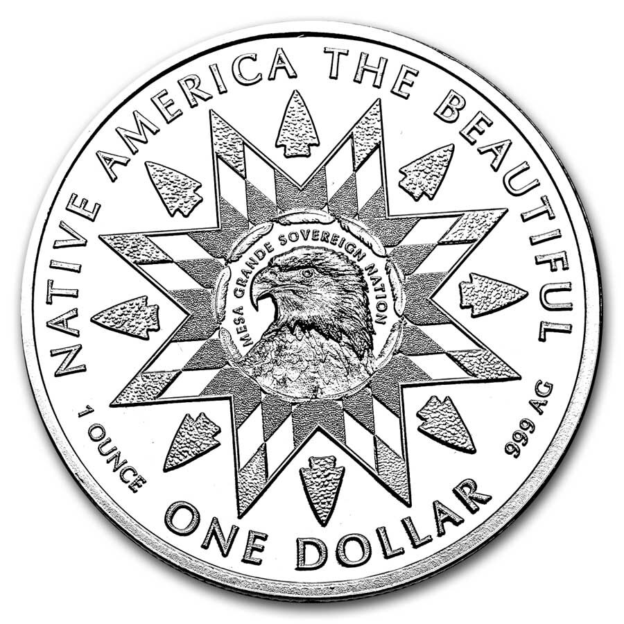 2024 1 oz Silver NATB Florida Everglades National Park (Color)