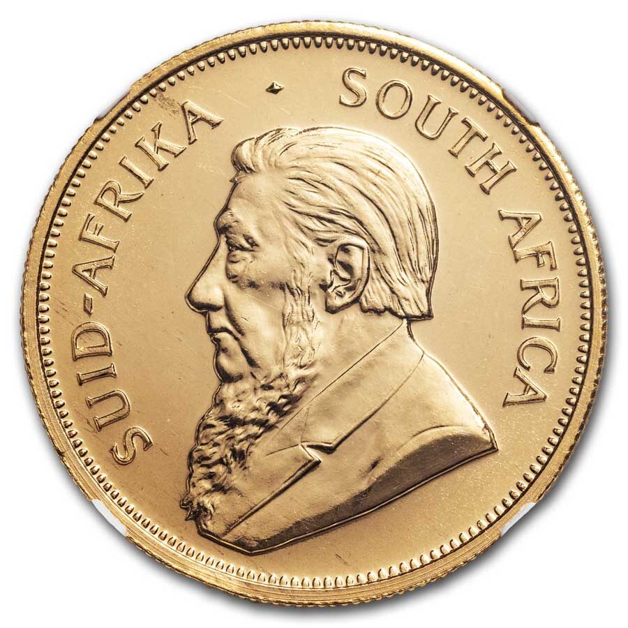 1967 South Africa 1 oz Gold Krugerrand MS-65 PL NGC