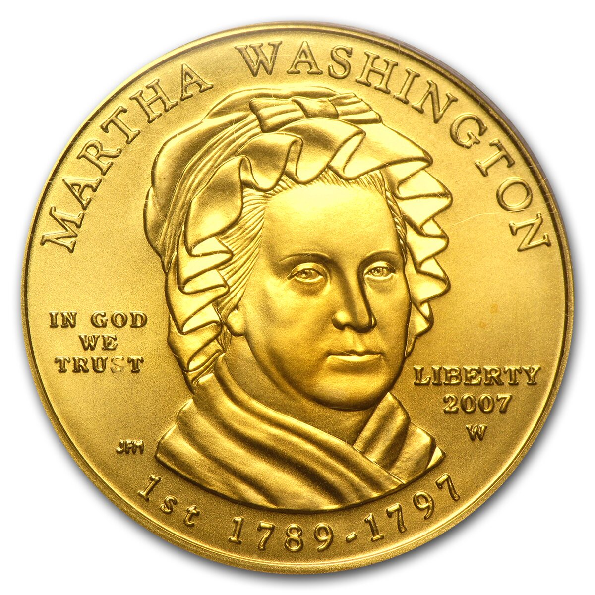 2007-W 1/2 oz Gold Martha Washington MS-69 PCGS