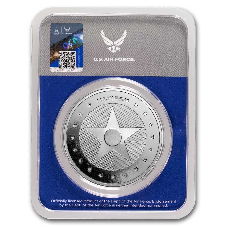 1 oz Silver Round - U.S. Air Force (In TEP)