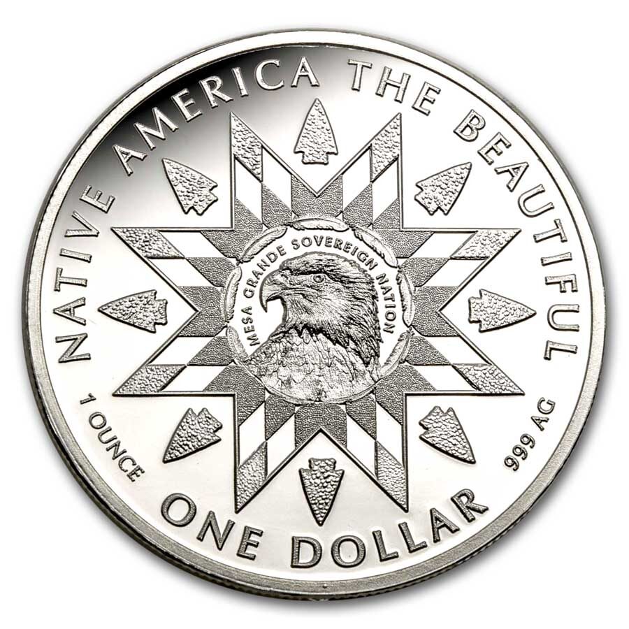 2024 1 oz Silver NATB Nebraska Homestead National Monument