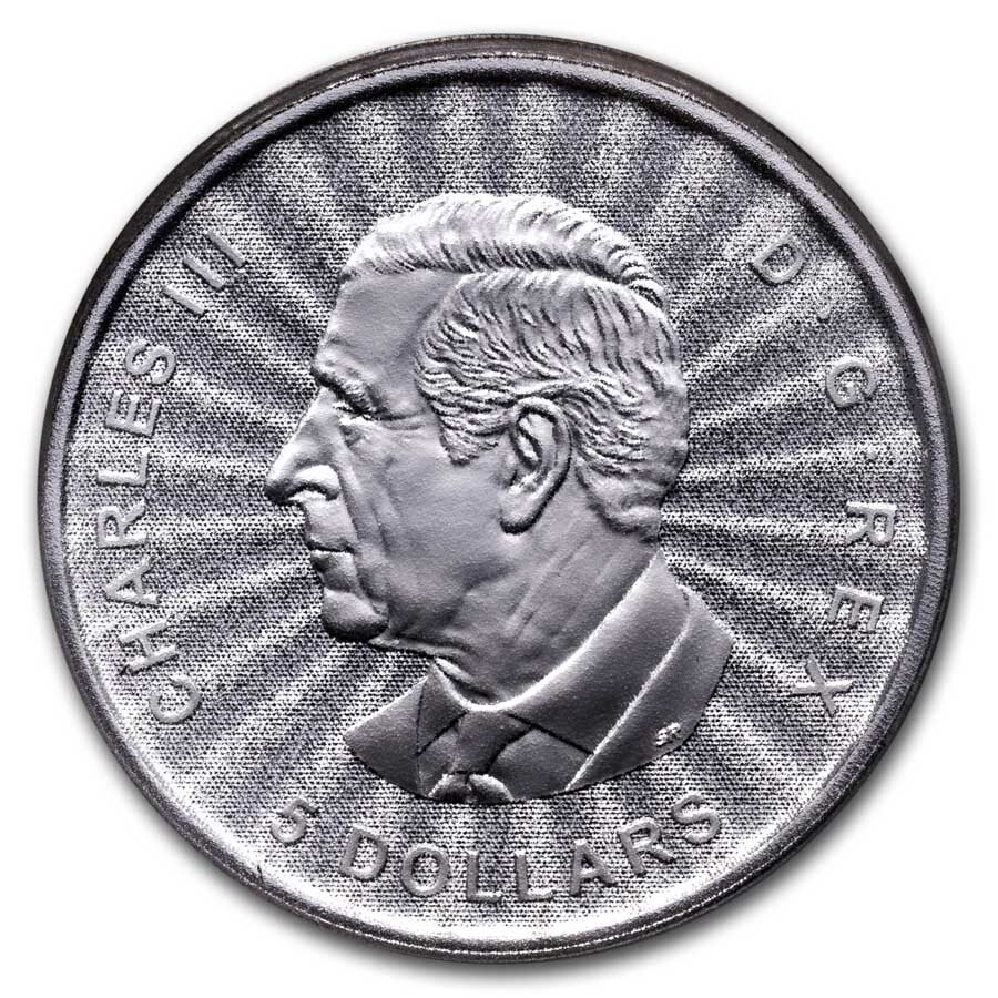 2024 Canada 1 oz $5 Silver The Majestic Polar Bears