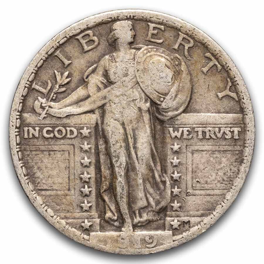 1919 Standing Liberty Quarter VG