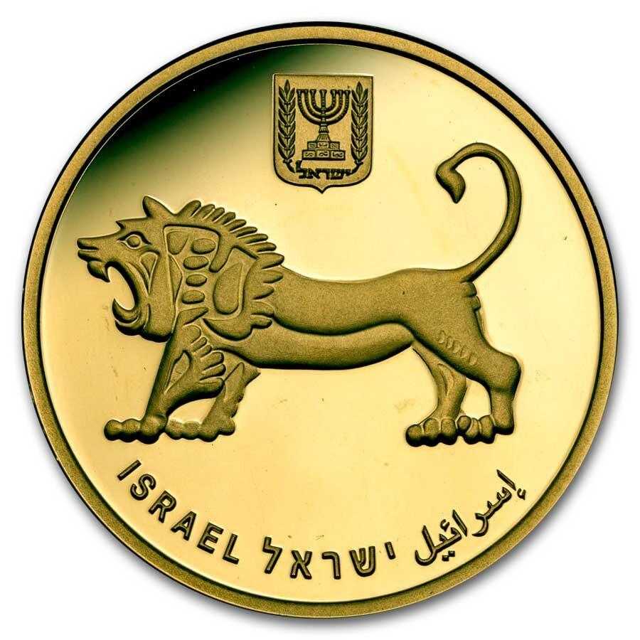 2011 Israel 1 oz Gold Western Wall BU