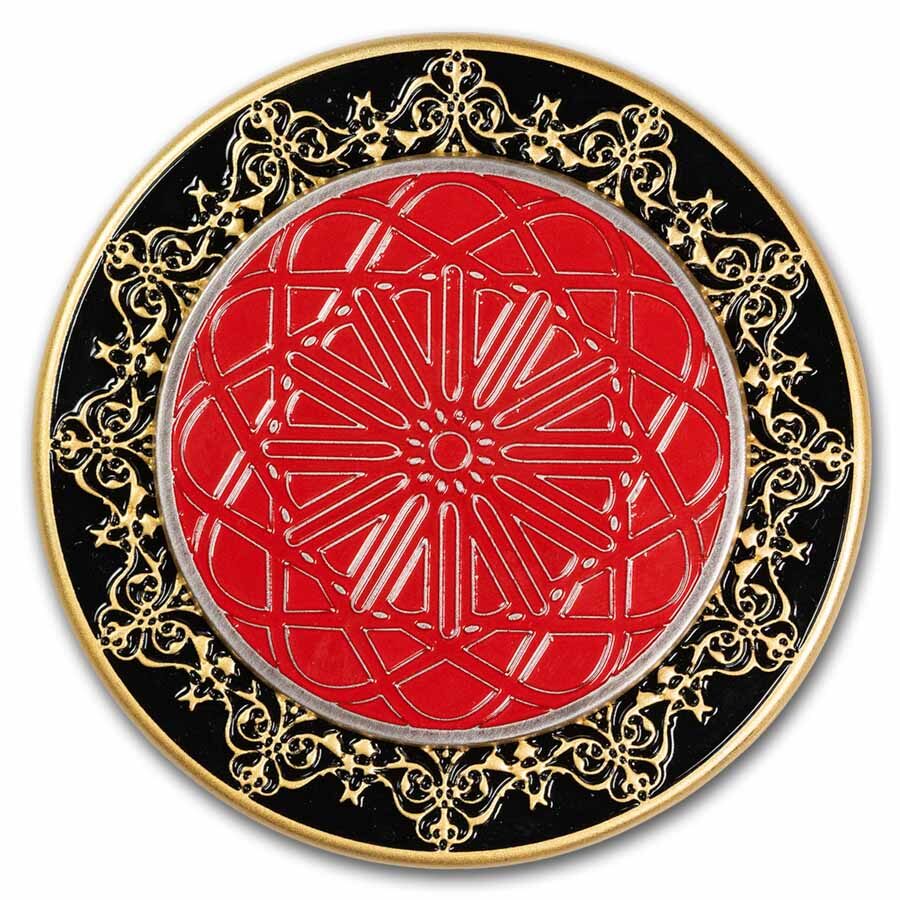 John Wick® 5 oz Silver Arabic Blood Oath Marker (Box & # COA)