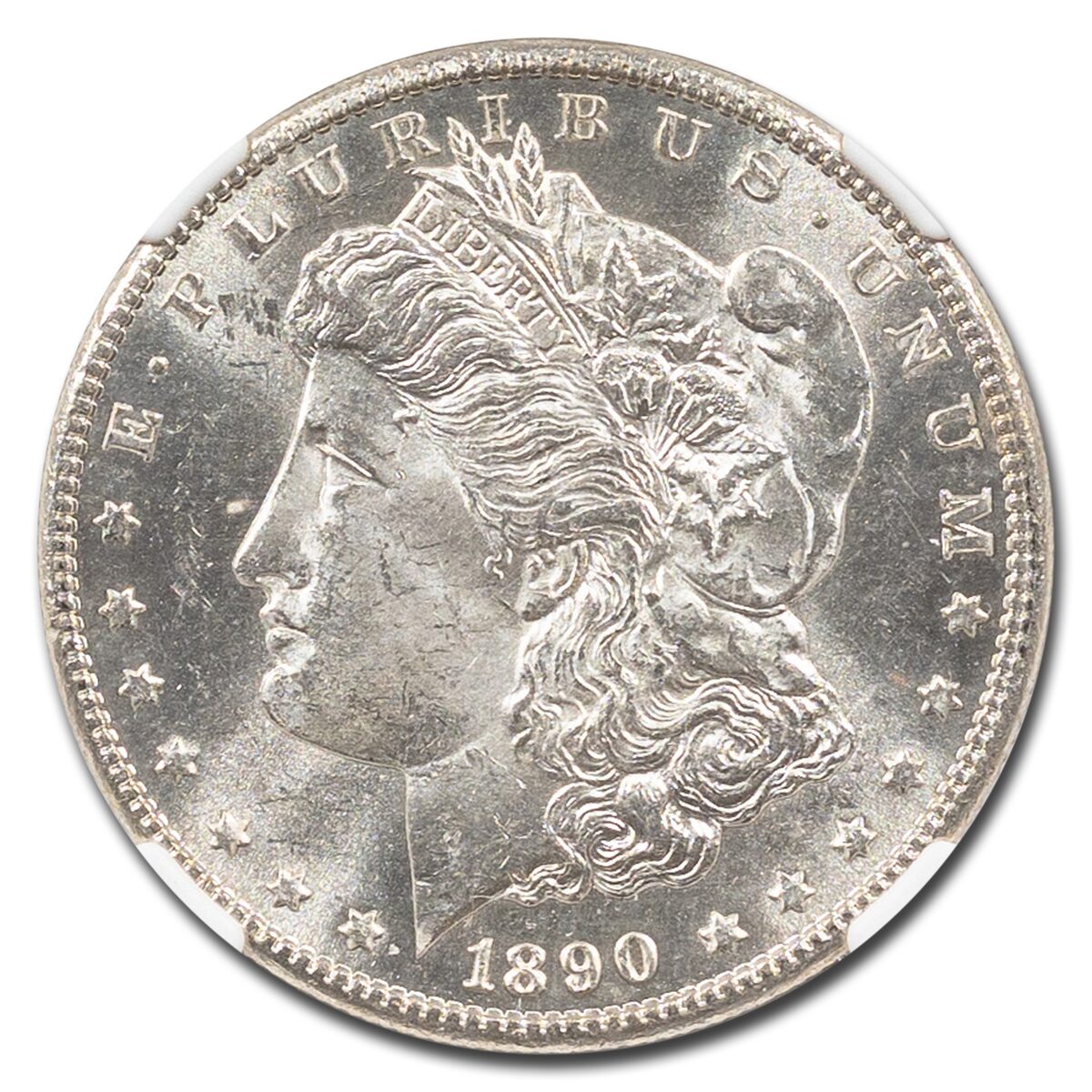 1890-CC Morgan Dollar MS-64 NGC (Green Label)