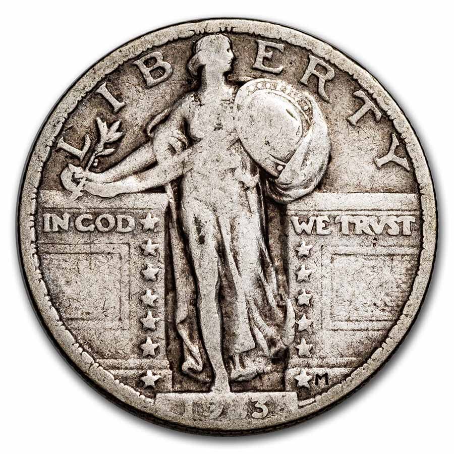 1923 Standing Liberty Quarter VG