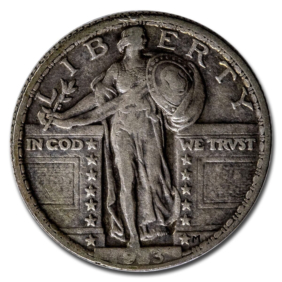 1923 Standing Liberty Quarter VF
