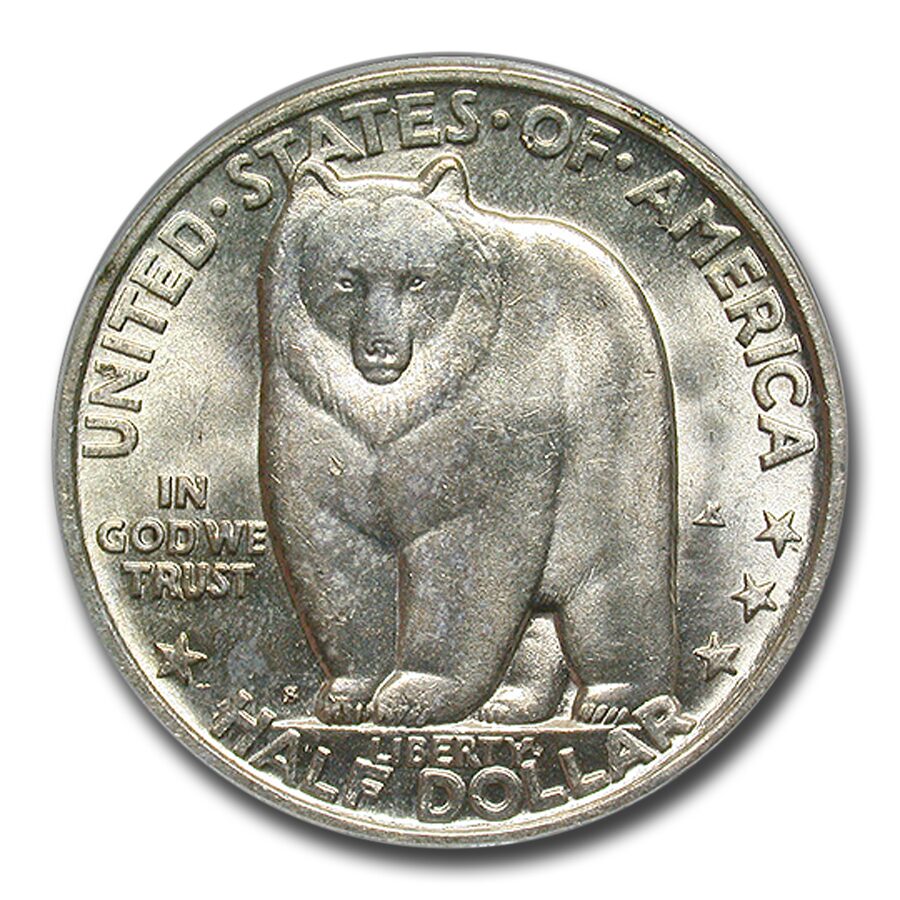 1936-S Bay Bridge Half Dollar Commem MS-62 PCGS