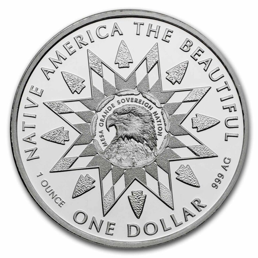 2024 1 oz Ag NATB Louisiana Kisatchie National Forest (Box/COA)