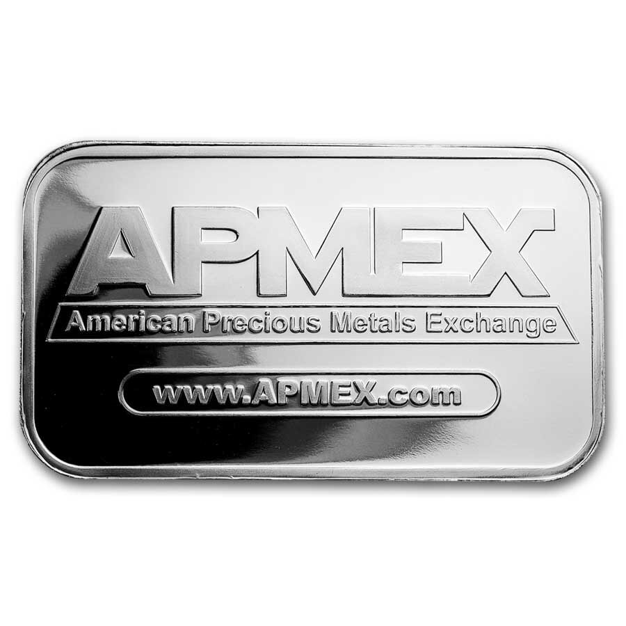 1 oz Silver Bar - APMEX - AT SPOT!