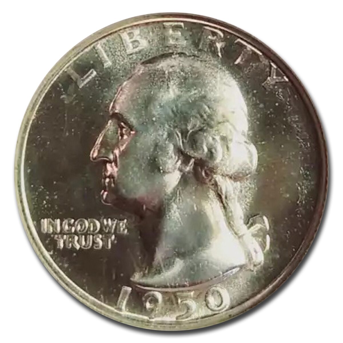 1950 Washington Quarter PF-66 NGC