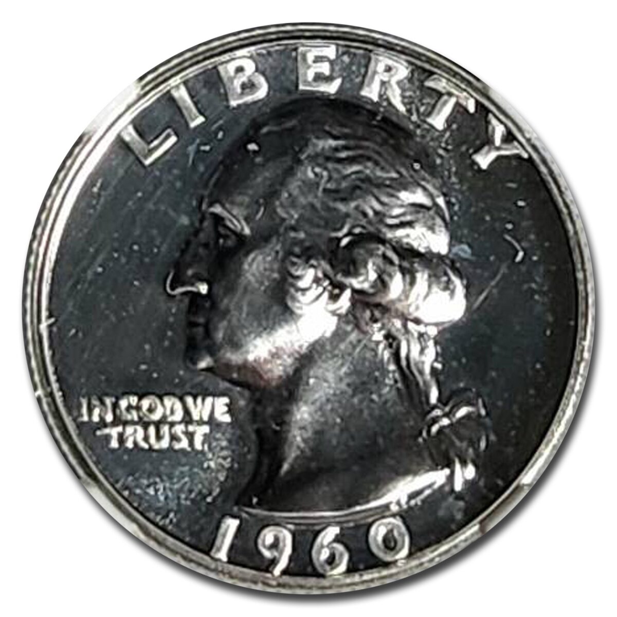 1960 Washington Quarter PF-68 NGC