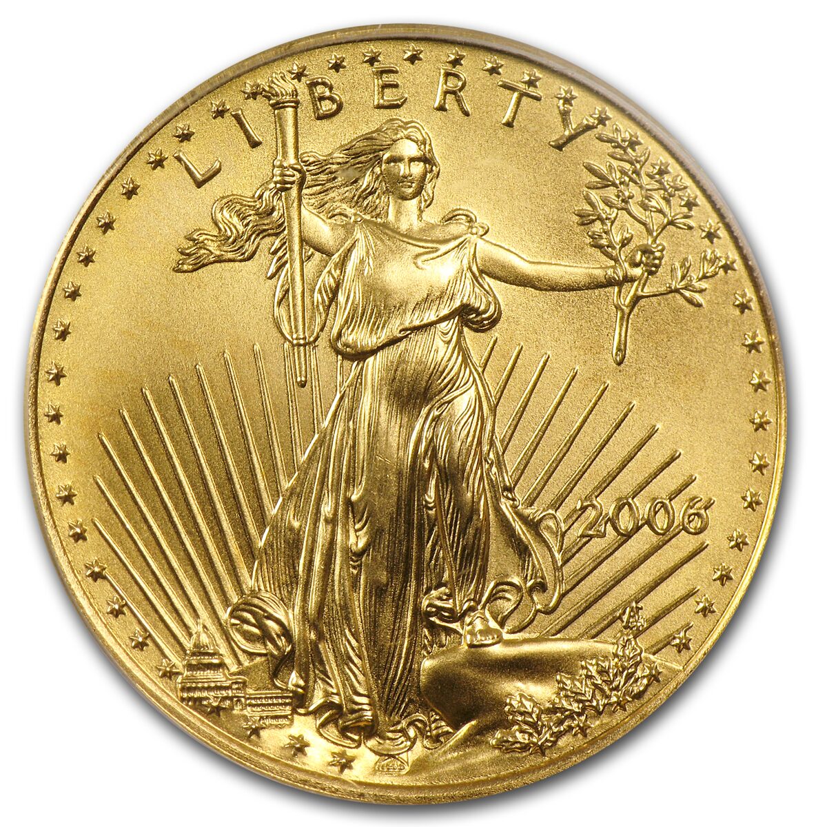 2006 1/2 oz American Gold Eagle MS-69 PCGS