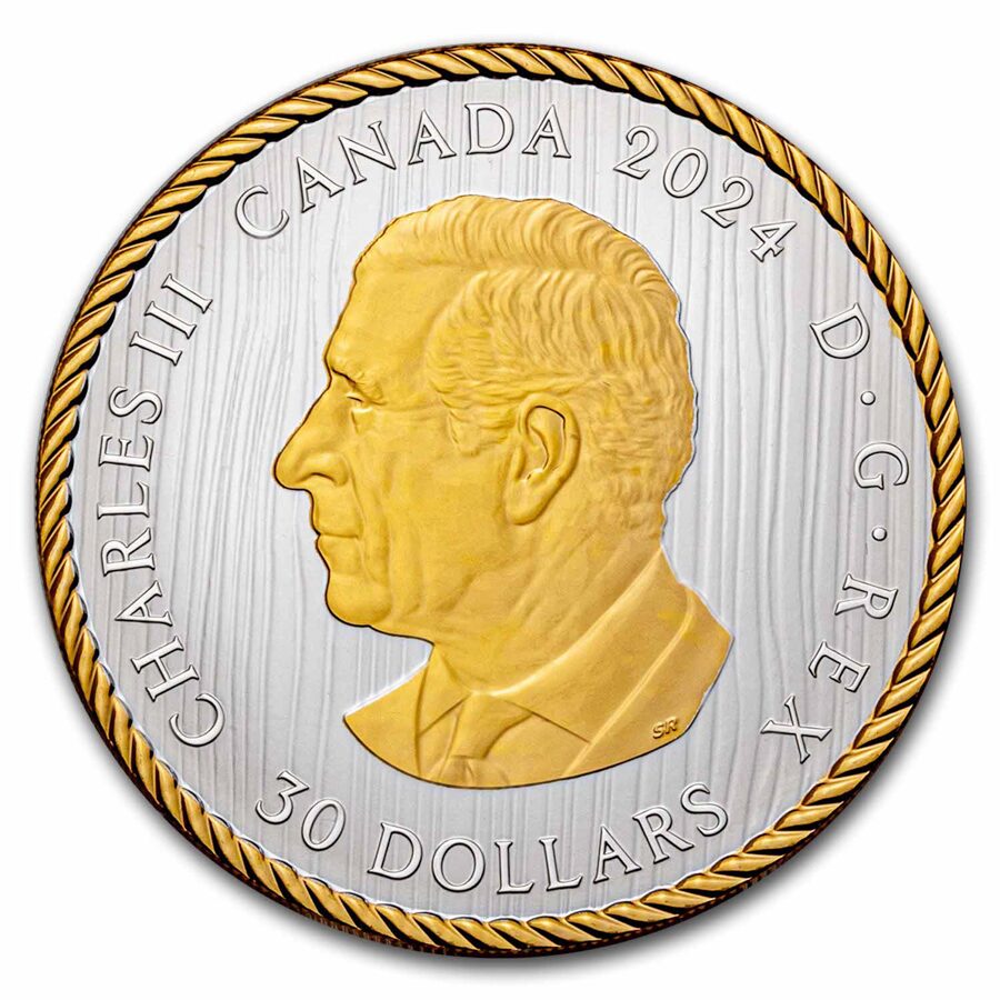 2024 Canada 2 oz Silver $30 West Coast Collection: The Hunter