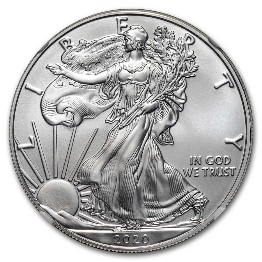 2020 (P) American Silver Eagle MS-69 NGC (Early Releases)