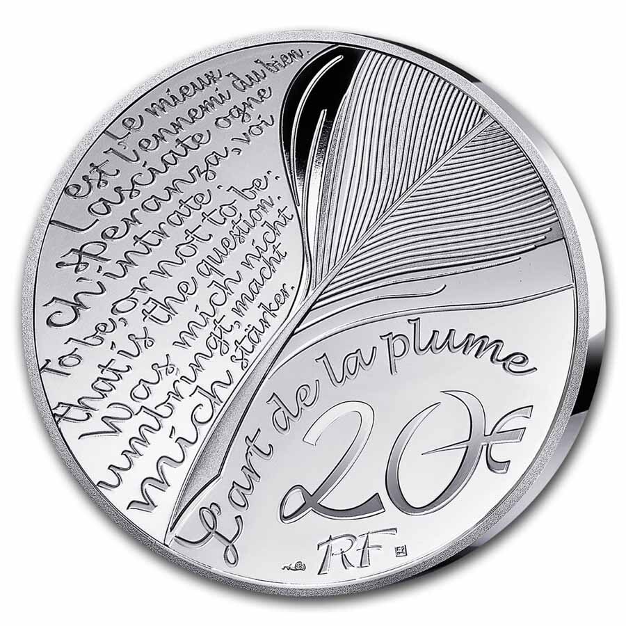 2024 1 oz Silver HR €20 The Art of The Pen (Luis Vaz de Camoes)