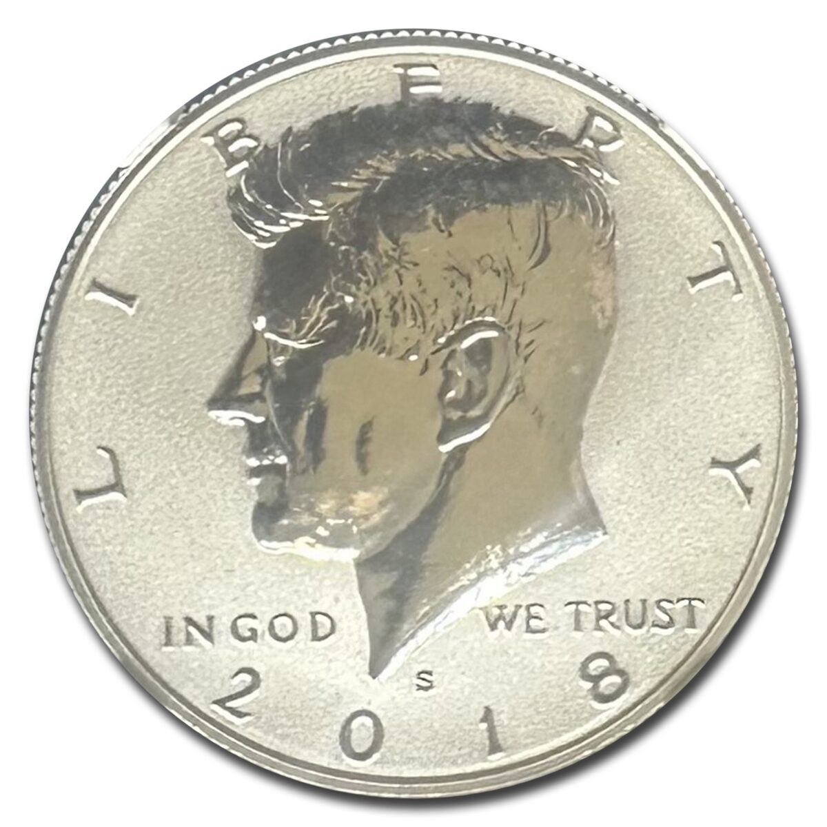 2018-S Silver Kennedy Half Dollar Reverse Proof PF-69 NGC