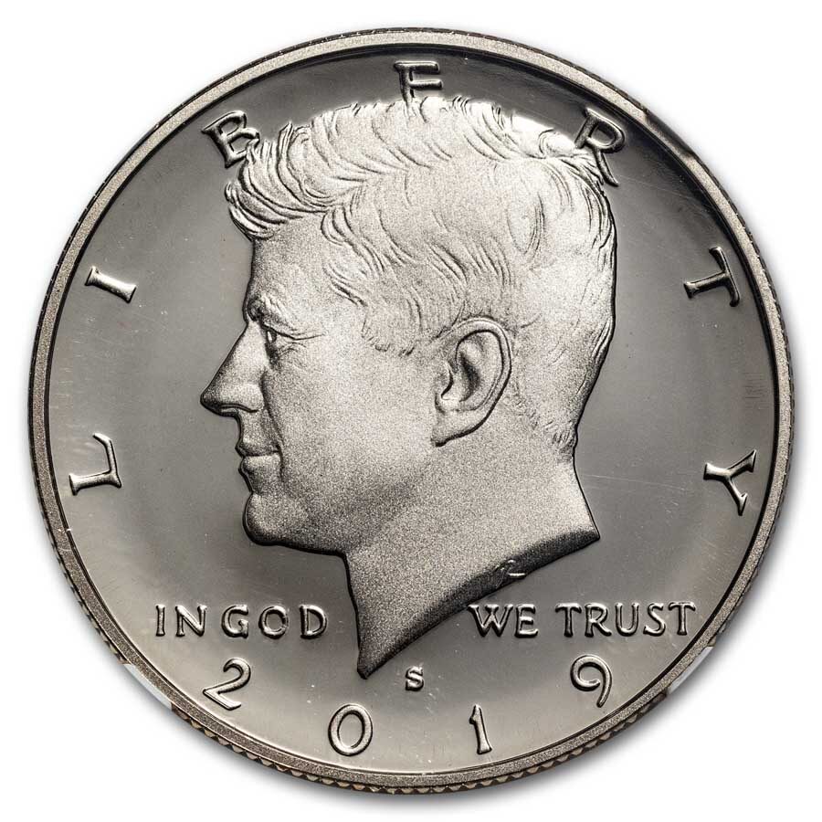 2019-S Kennedy Half Dollar PF-70 Ultra Cameo NGC