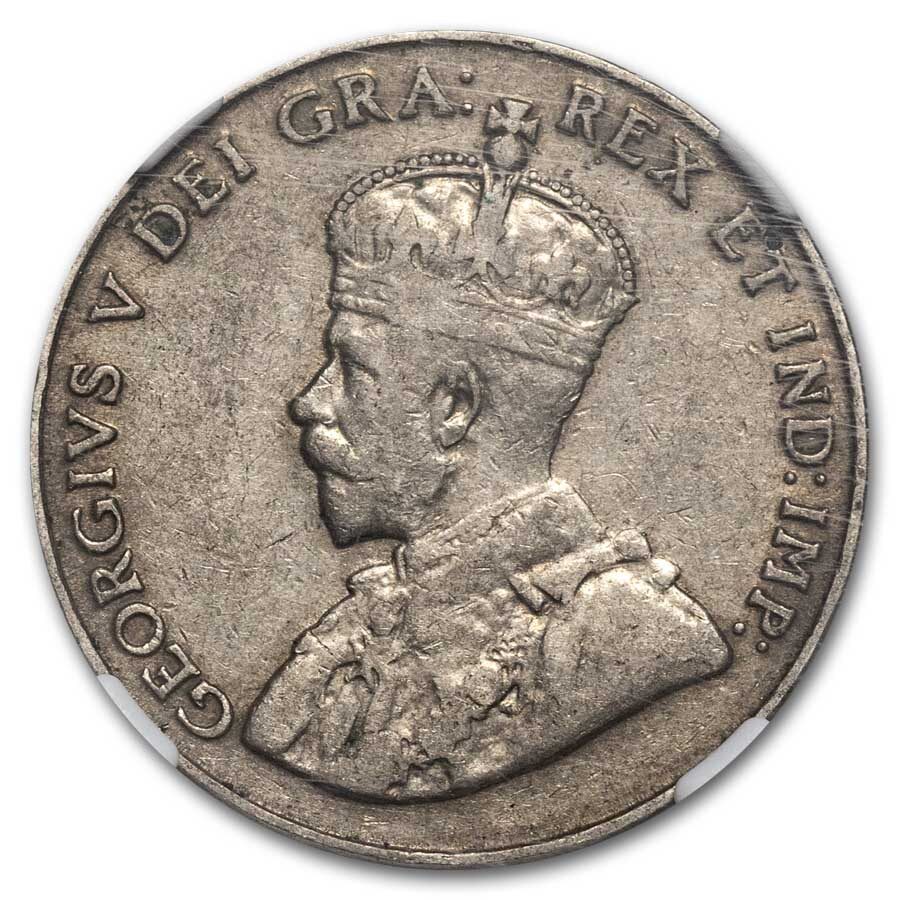 1926 Canada 5 Cents George V XF-40 NGC (Far 6)