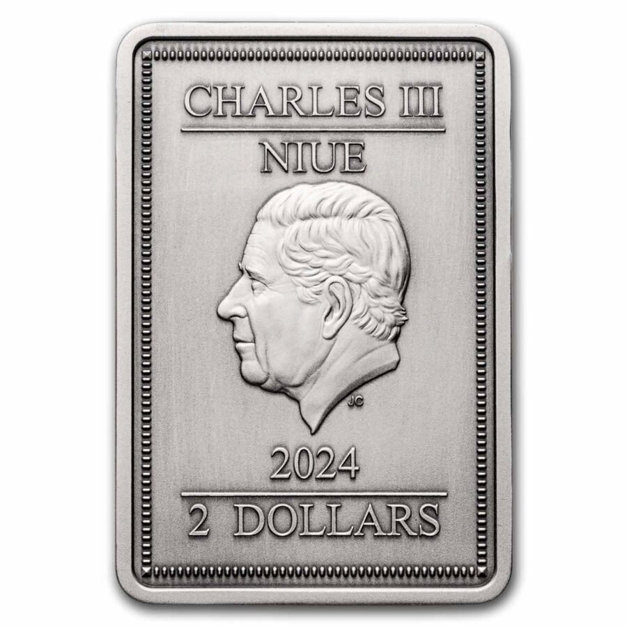 2024 Niue 1 oz Silver $2 Spider-Man Villains: Doctor Octopus