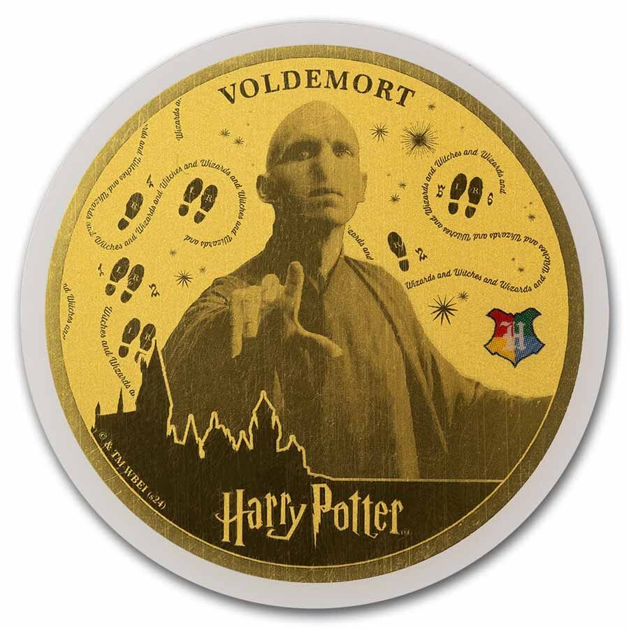 2024 Samoa 1/200 oz Gold Harry Potter: Voldemort