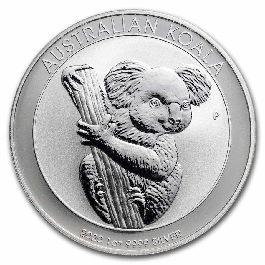 2020 Australia 1 oz Silver Koala MS-70 PCGS Early Issue