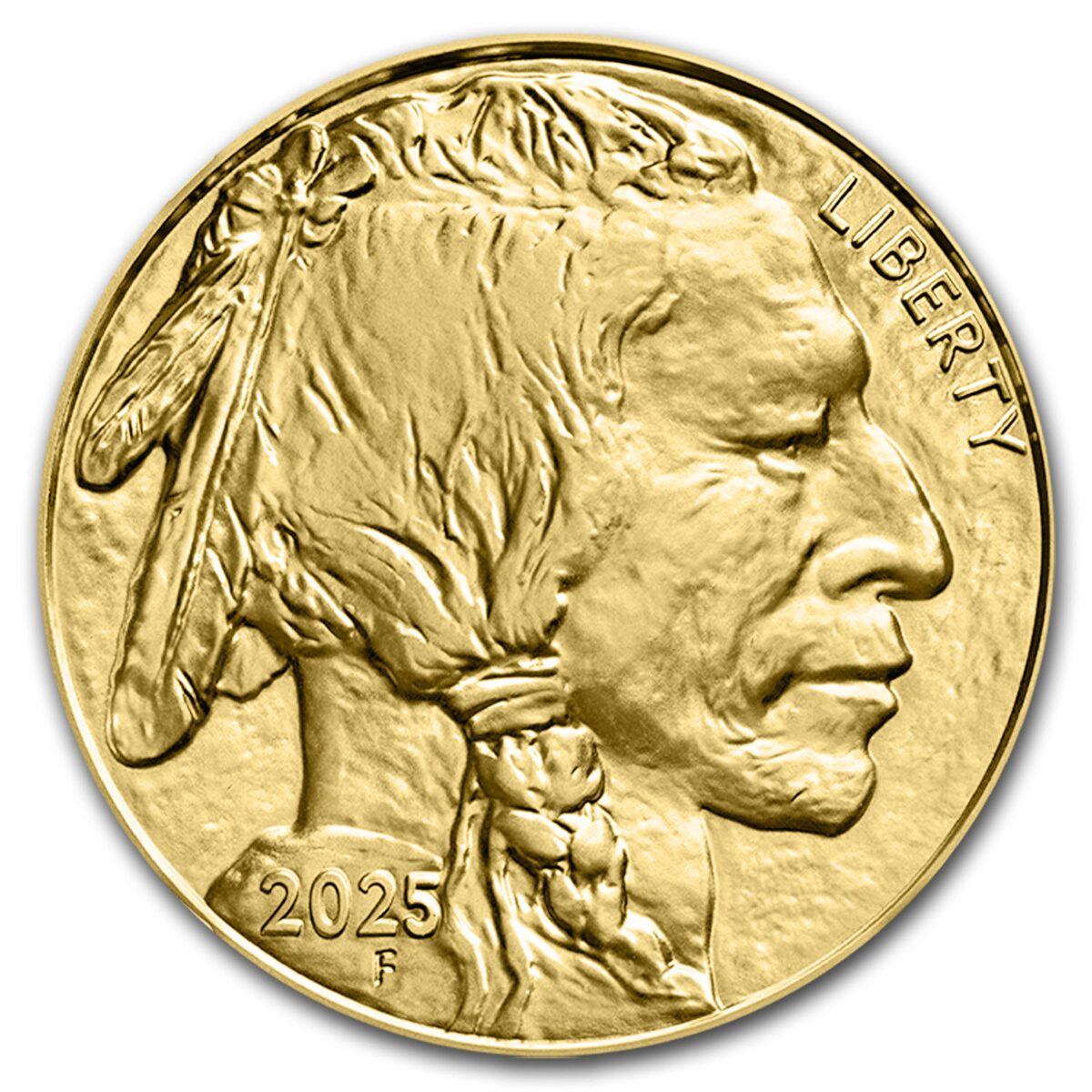 2025 1 oz Gold Buffalo (MintDirect® Premier Single + PCGS FS)