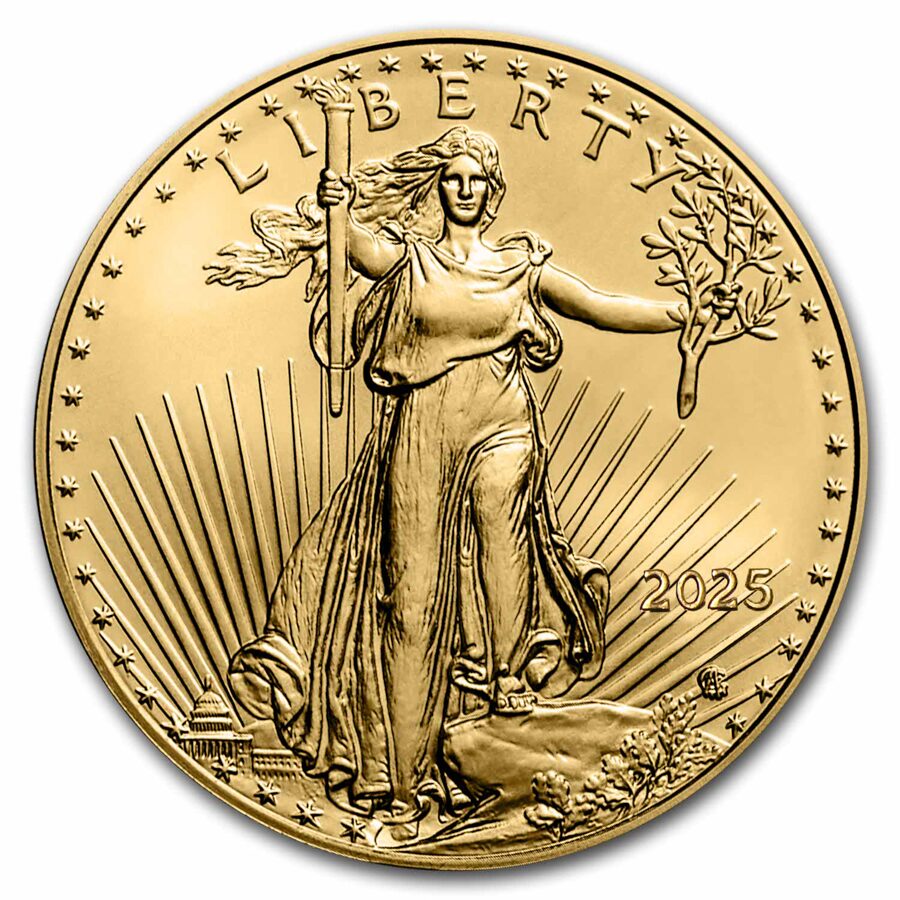 2025 1/2 oz American Gold Eagle MS-69 NGC