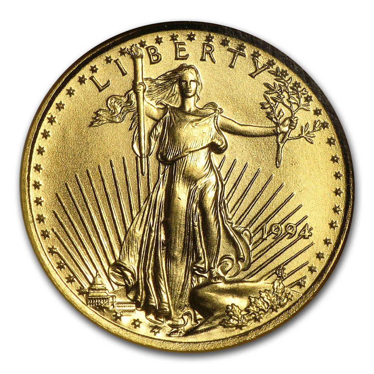 1994 1/10 oz American Gold Eagle MS-69 NGC