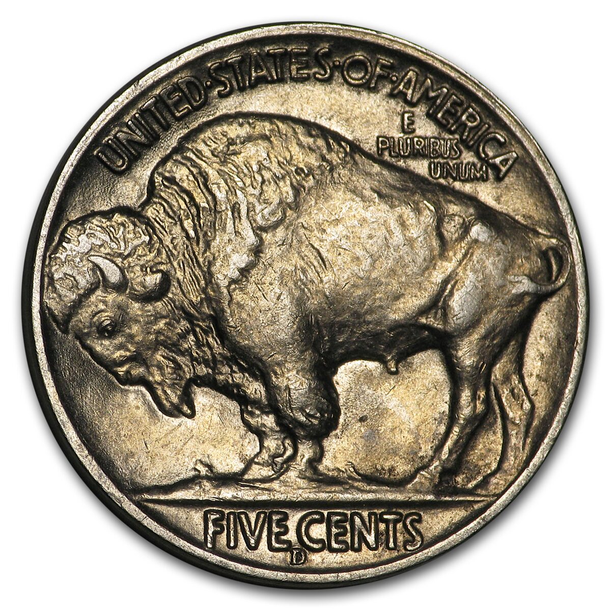 1938-D/S Buffalo Nickel BU
