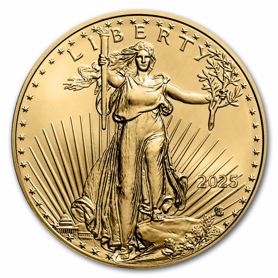 2025 1/2 oz American Gold Eagle MS-70 PCGS (FirstStrike®)