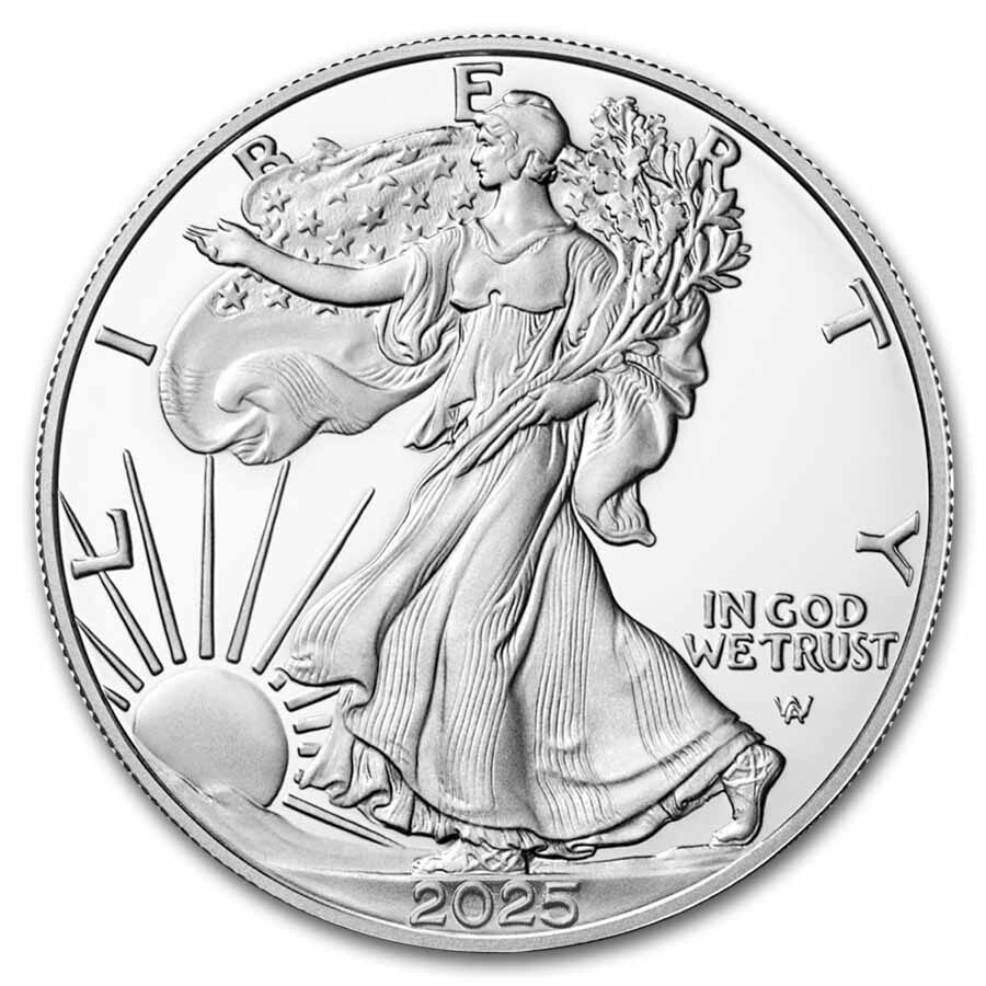 2025-W 1 oz Proof Silver American Eagle PR-70 PCGS (AR, Damstra)
