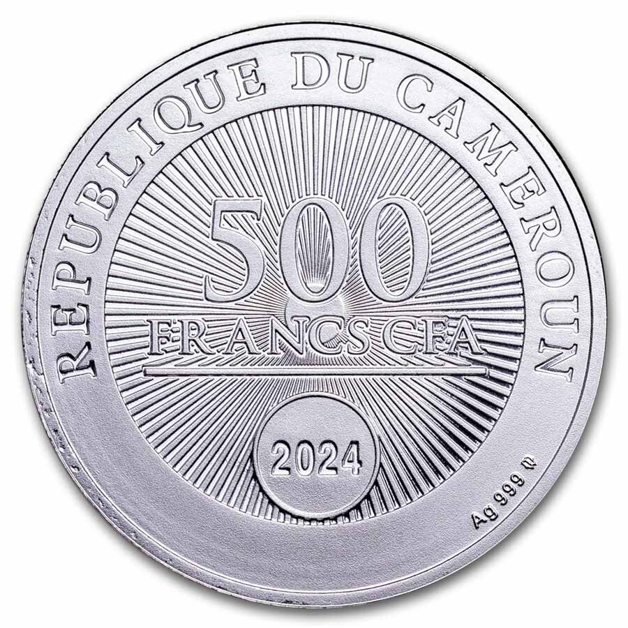 2024 Republic of Cameroon Silver Proof Welcome To The World