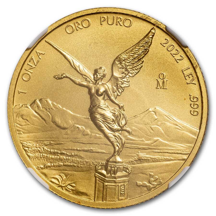 2022 Mexico 1 oz Gold Libertad MS-69 NGC