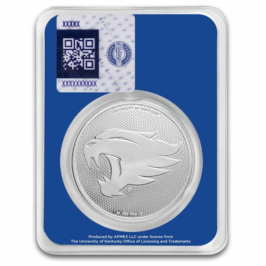 University of Kentucky 1 oz Silver Round (in TEP)