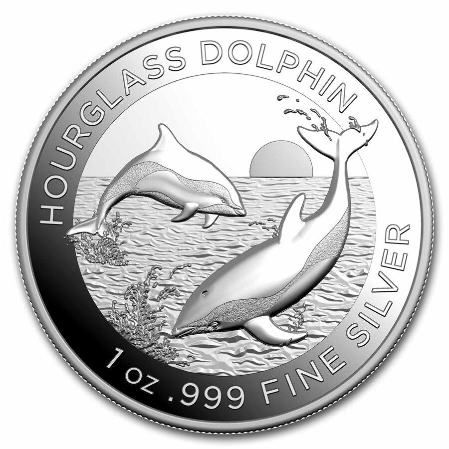 2024 Australia 1 oz Silver Dolphin PR-70 PCGS (First Day, HR)