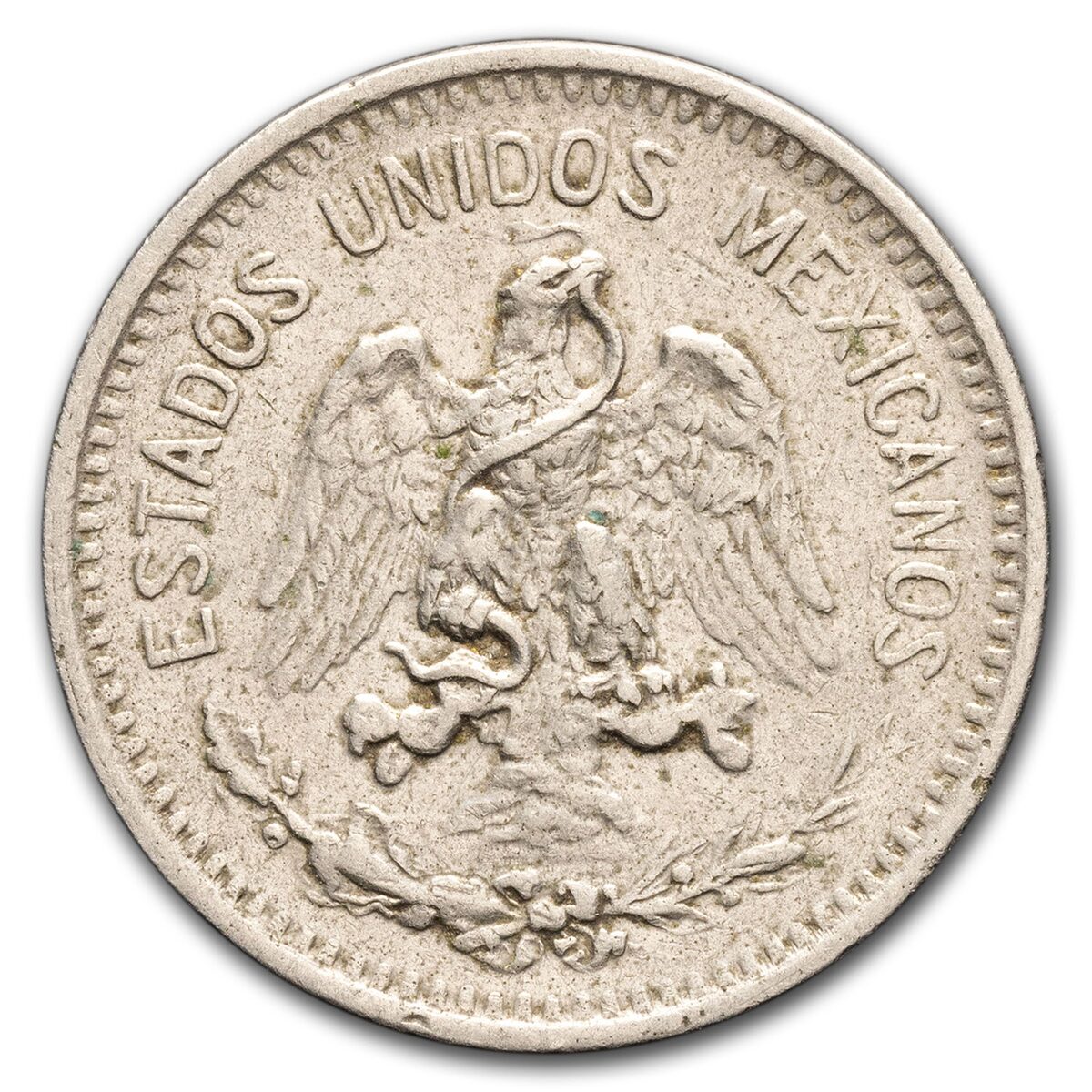 1905-1914 Mexico Nickel 5 Centavos Avg Circ
