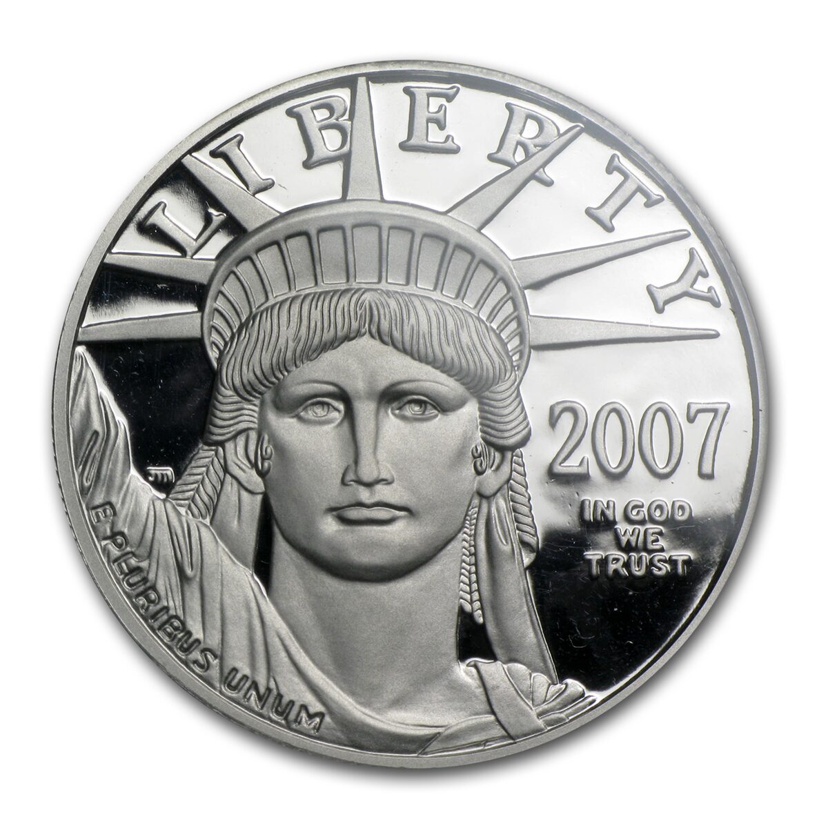 2007-W 1 oz Proof American Platinum Eagle PR-69 PCGS