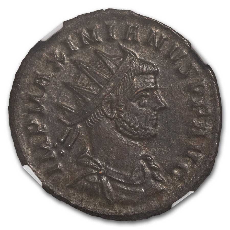 Roman BI Aurelianianus Maximian (286-310 AD) AU NGC (Random Coin)