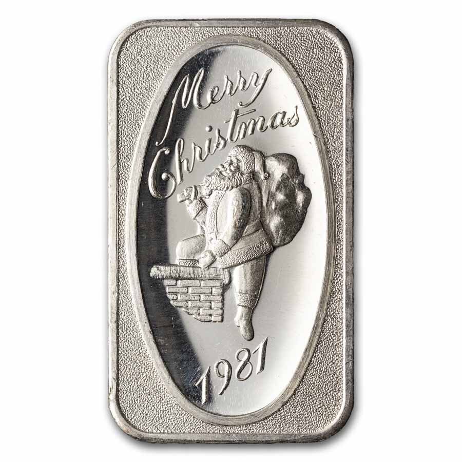1 oz Silver Art Bar - Dahlonega Mint (Random Motif)