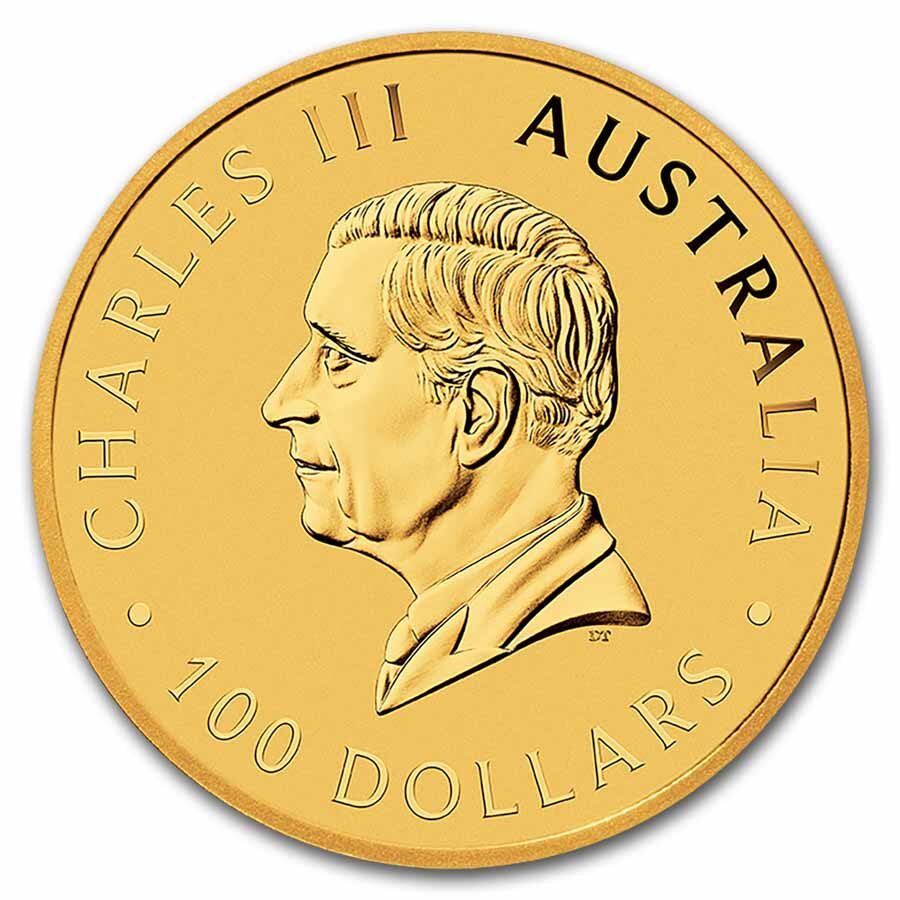 2025 Australia 1 oz Gold Swan BU