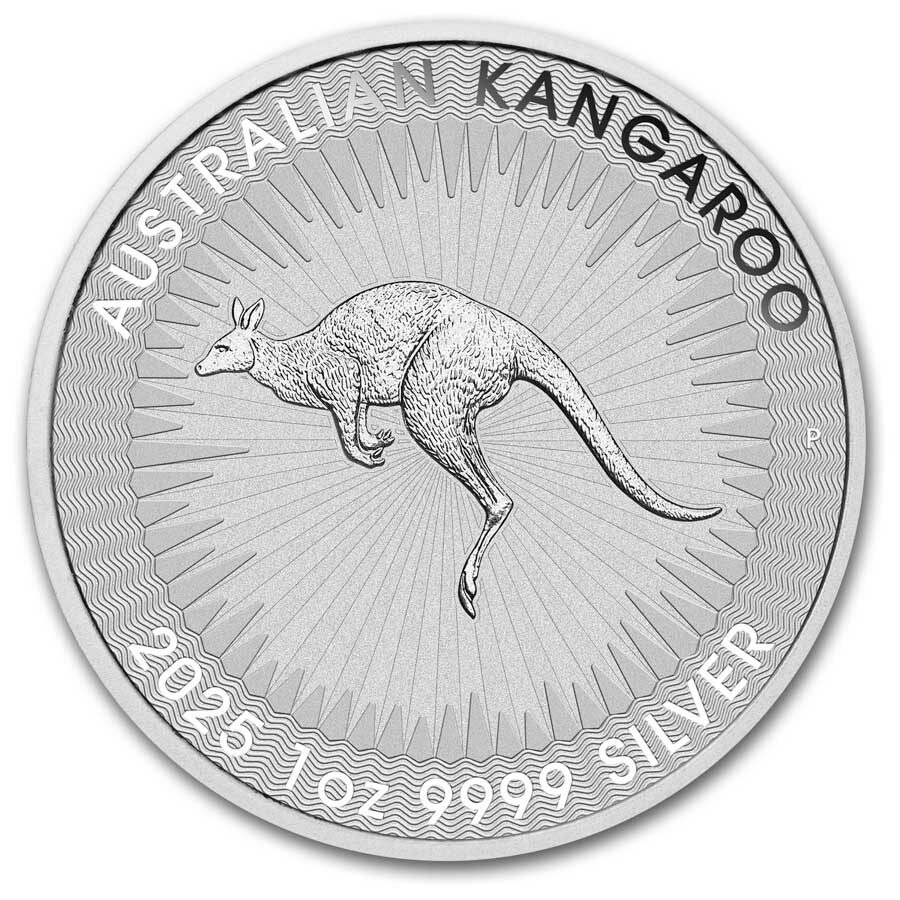 2025 Australia 1 oz Silver Kangaroo (MintDirect® Single)